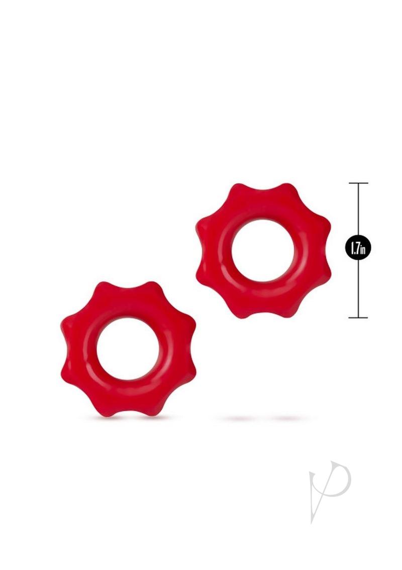 Stay Hard Nutz Cock Ring - Red