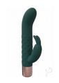 Loveline Devotion Silicone Rechargeable 10 Speed Mini Rabbit - Forest Green