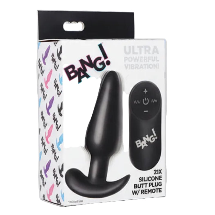 Cloud 9 Lingerie | Adult Toys in Corpus Christi | BANG ANAL PLUG WITH REMOTE CONTROL