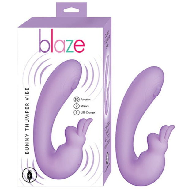 Cloud 9 Lingerie | Adult Toy Store in Corpus Christi | BLAZING THUMPER BUNNY VIBRATOR