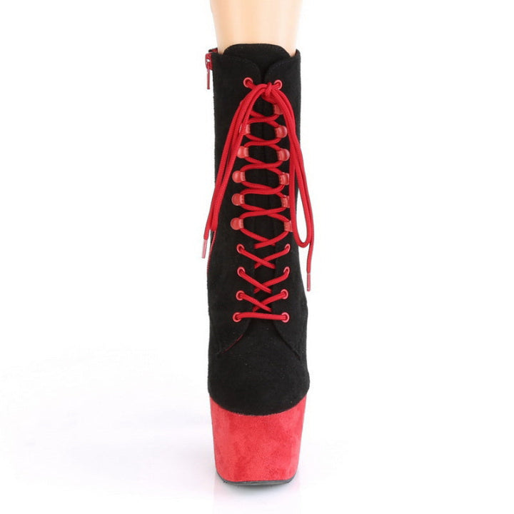 Cloud 9 Lingerie | Stripper Boots in Corpus Christi | 7" TWO-TONE SUEDE BOOTS