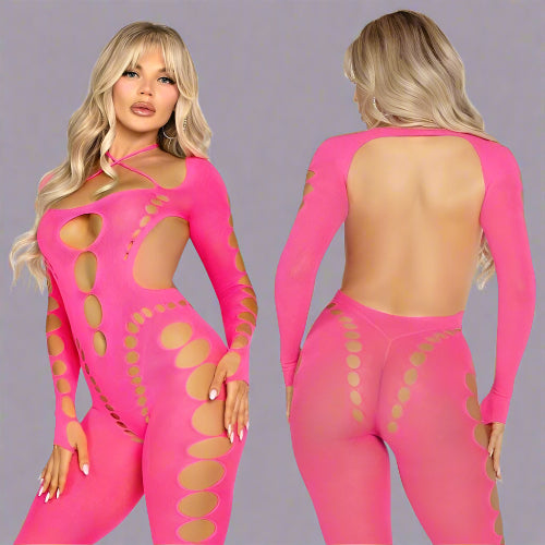 Cloud 9 Lingerie | Ultra-Sexy Lingerie in Corpus Christi | CUT OUT FOOTLESS BODYSTOCKING