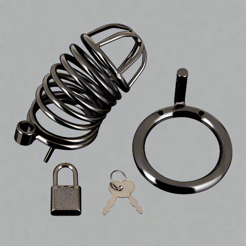Cloud 9 Lingerie | Adult Toys for Men in corpus Christi | BLUE LINE PRISONER COCK CAGE