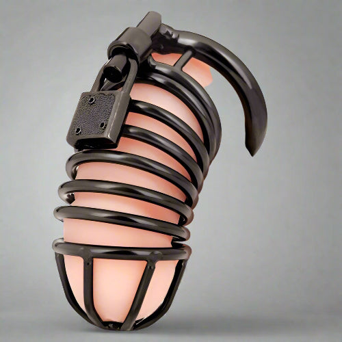 Cloud 9 Lingerie | Adult Toys for Men in corpus Christi | BLUE LINE PRISONER COCK CAGE