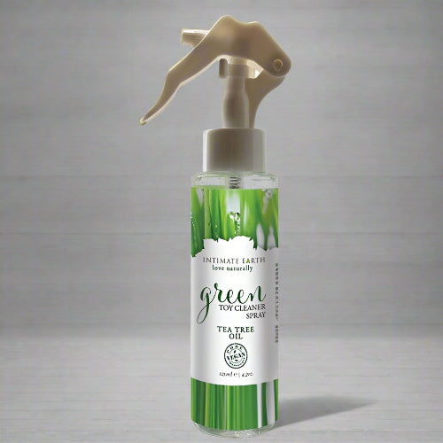 Cloud 9 Lingerie | Adult Toy Cleaner in Corpus Christi | INTIMATE EARTH GREEN TOY CLEANER SPRAY WITH TEA TREE OIL