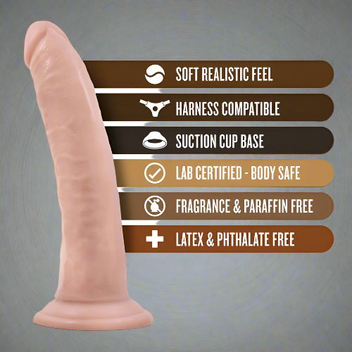 Cloud 9 Lingerie | Adult Toy Store in Corpus Christi | 7-INCH FLEXIBLE DILDO WITH SUCTION CUP