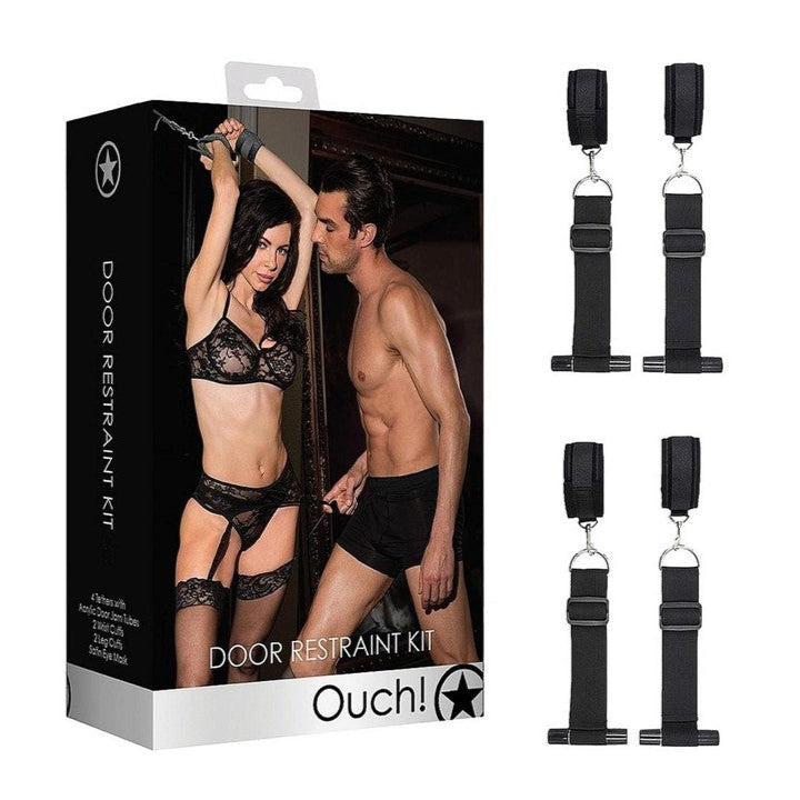 Cloud 9 Lingerie | Adult Toy Store in Corpus Christi | OVER THE DOOR CUFFS RESTRAINT SYSTEM