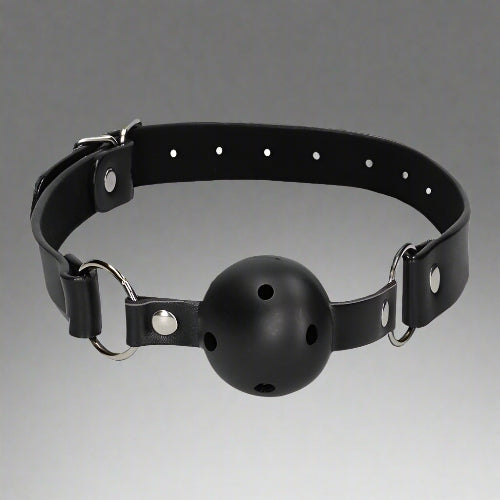 Cloud 9 Lingerie | Shop Fetish BDSM Adult Toys in Corpus Christi | OURCH BALL GAG WITH LEATHER STRAPS