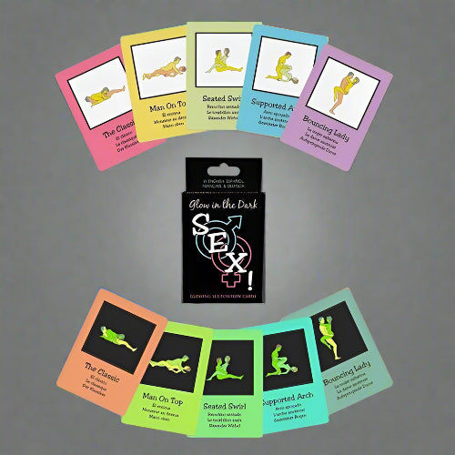 Cloud 9 Lingerie | Adult Toys & Novelties in Corpus Christi | GLOW IN THE DARK SEX CARD GAME