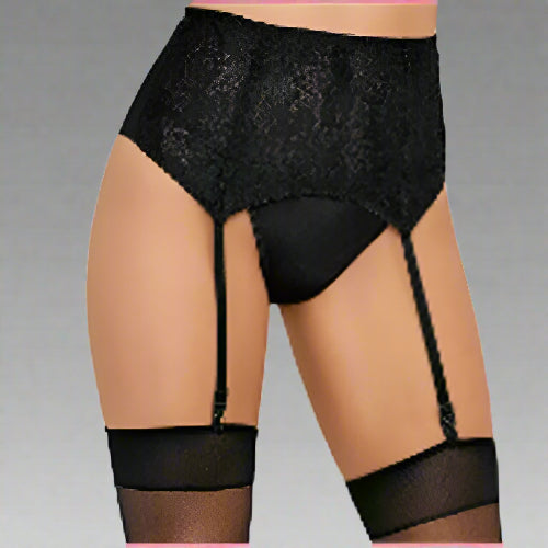 Cloud 9 Lingerie | Sexy Vintage Style Lingerie Store | BLACK GARTER BELT