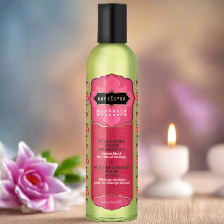 Cloud 9 Lingerie | Sensual Oils & Lotions in Corpus Christi | KAMA SUTRA STRAWBERRY MASSAGE OIL