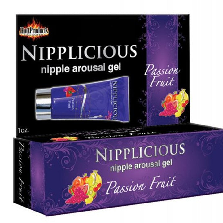 Cloud 9 Lingerie | Sensual Oils & Lotions in Corpus Christi | NIPPLICIOUS NIPPLE AROUSAL GEL - PASSION FRUIT