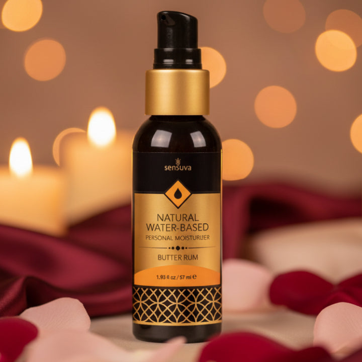 Cloud 9 Lingerie | Erotic Oils & Lotions in Corpus Christi | SENSUVA PERSONAL FLAVORED LUBRICANTS - BUTTER RUM