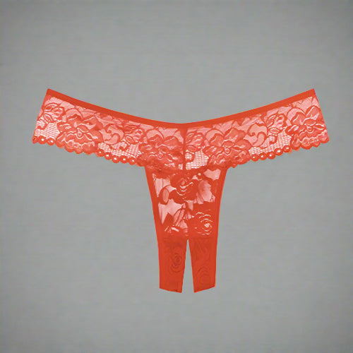 Cloud 9 Lingerie | Sexy Lingerie in Corpus Christi | FLIRTY LACE THONG PANTY | RED