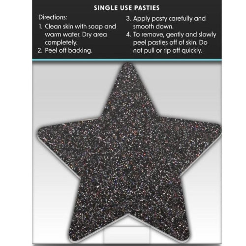 Cloud 9 Lingerie | Sexy Stripper Store in Corpus Christi | PRETTY PASTIES GLITTER STAR PASTIES