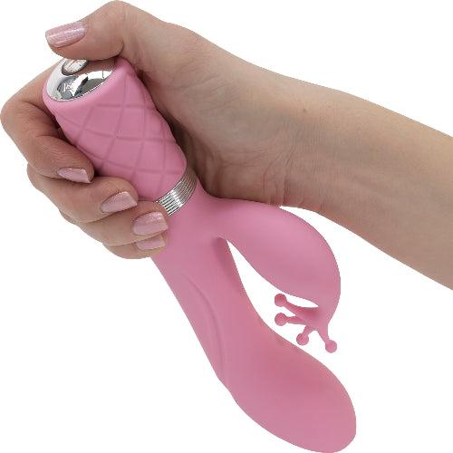 Cloud 9 Lingerie | Adult Toys in Corpus Christi | PILLOW TALK KINKY RABBIT VIBRATOR | Pink