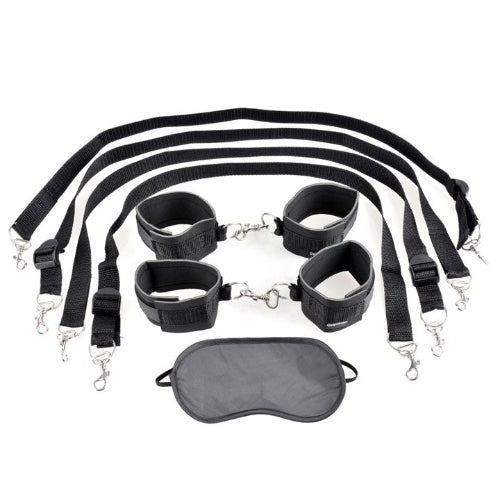 Cloud 9 Lingerie | Fetish Play Adult Toys in Corpus Christi | CUFF & TETHER RESTRAINT SET