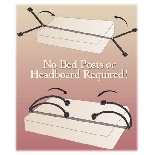 Cloud 9 Lingerie | Buy Fetish BDSM Adult Toys in Corpus Christi | UNDER THE BED RESTRAINT & BINDINGS SET