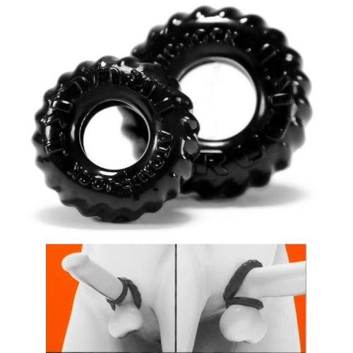 Cloud 9 Lingerie | Adult Toys for Men in Corpus Christi | TRUCK TIRE COCK RING - 2 PACK