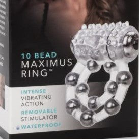 Cloud 9 Lingerie | Adult Toys in Corpus Christi | 10 Bead Maximus Vibrating Ring