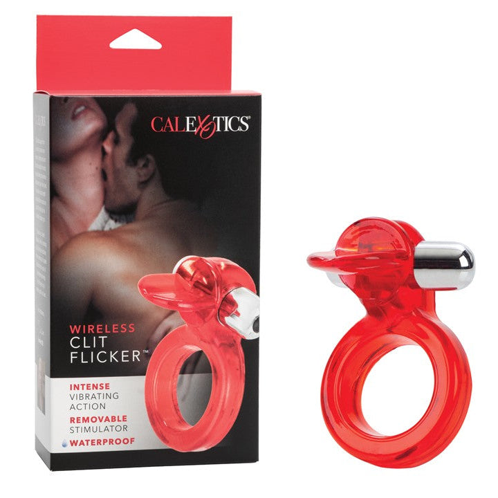 Wireless Clit Flicker Vibrating Cock Ring Red Clitoral Stimulation Cloud 9 Lingerie Wireless Clit Flicker Vibrating Cock Ring Red Clitoral Stimulation Cloud 9 Lingerie