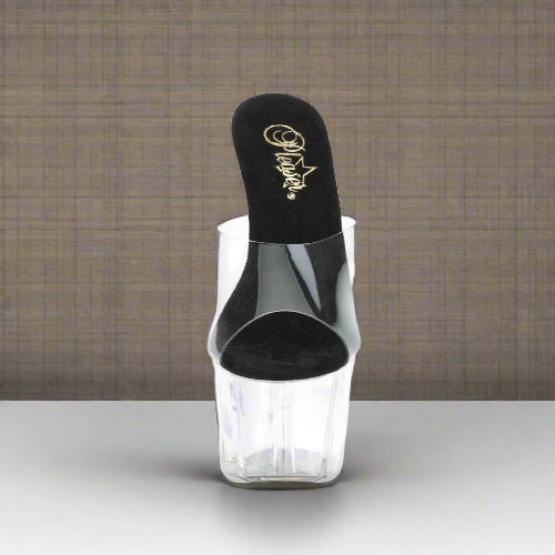 Cloud 9 Lingerie | Sexy Stripper Shoes in Corpus Christi | 7-INCH CLEAR LUCITE PLATFORM SHOES