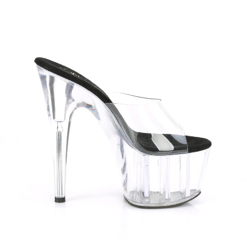 Cloud 9 Lingerie | Sexy Stripper Shoes in Corpus Christi | 7-INCH CLEAR LUCITE PLATFORM SHOES