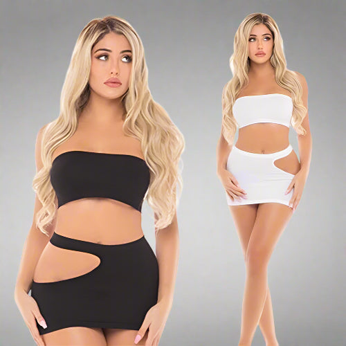 Cloud 9 Lingerie | Sexy Stripper Clothes in Corpus Christi | CUT OUT SKIRT SET