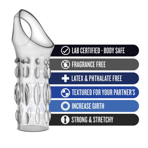 Cloud 9 Lingerie | Adult Toys in Corpus Christi | CLEAR STUDDED PENIS SLEEVE
