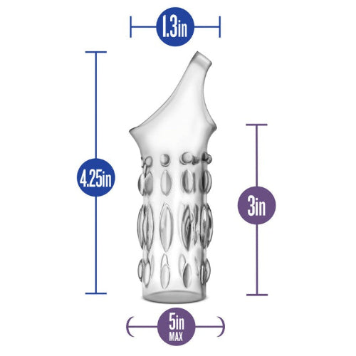 Cloud 9 Lingerie | Adult Toys in Corpus Christi | CLEAR STUDDED PENIS SLEEVE