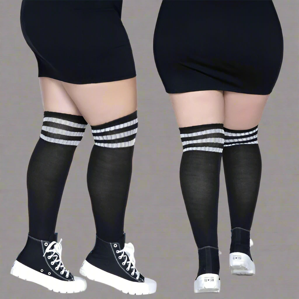 Cloud 9 Lingerie | Sexy Lingerie for Plus Size Women | PLUS SIZE THIGH HIGH SOCKS