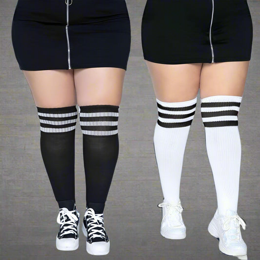 Cloud 9 Lingerie | Sexy Lingerie for Plus Size Women | PLUS SIZE THIGH HIGH SOCKS