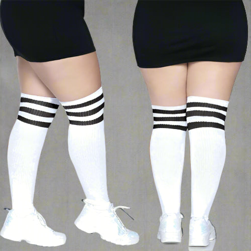 Cloud 9 Lingerie | Sexy Lingerie for Plus Size Women | PLUS SIZE THIGH HIGH SOCKS