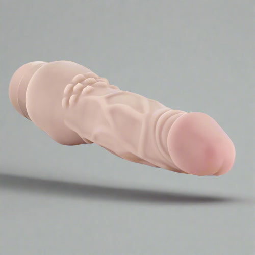 Cloud 9 Lingerie | Adult Toy Store in Corpus Christi | Flesh Tone Realistic Dr. Skin Cock Vibrator #4