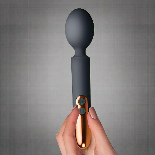Cloud 9 Lingerie | Shop Massager Wands in Corpus Christi | BLACK ORIEL MASSAGING VIBRATING WAND