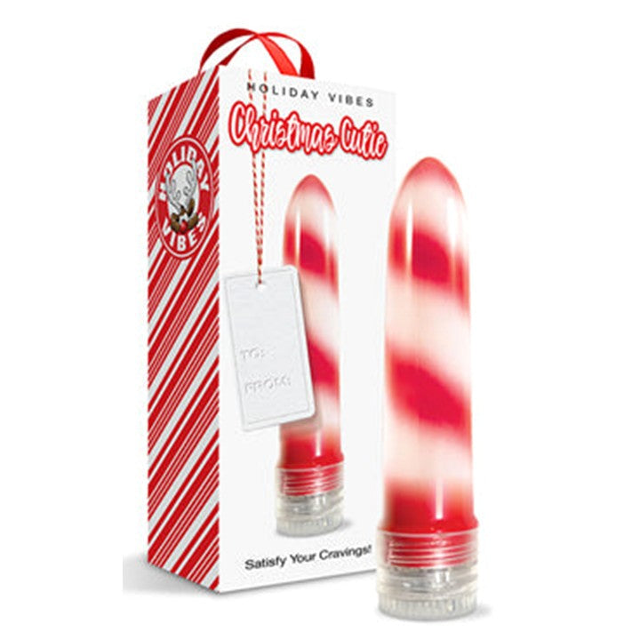 Cloud 9 Lingerie | Xmas Lingerie & Gifts in Corpus Christi | CHRISTMAS CUTIE CANDY CANE VIBRATOR