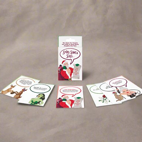 Cloud 9 Lingerie | Sexy Christmas Games & Gifts in Corpus Christi | SEXY SANTA SAYS CARD GAME FOR COUPLES