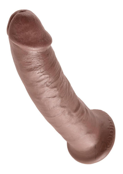 King Cock Dildo 9In - Chocolate