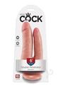 King Cock Double Penetrator Dildo - Vanilla