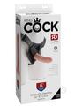 King Cock Strap on Harness with Dildo 6In - Vanilla