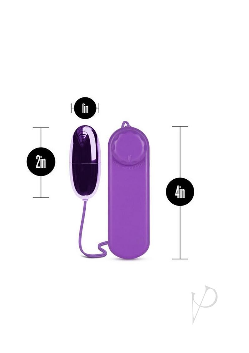 B Yours Power Bullet with Wired Remote Control - Purple