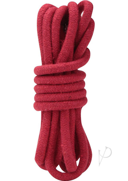 Lux Fetish Bondage Rope 10Ft - Red