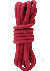 Lux Fetish Bondage Rope 10Ft - Red
