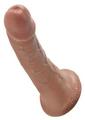 King Cock Dildo 6In - Caramel