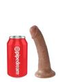 King Cock Dildo 6In - Caramel