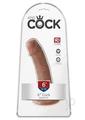 King Cock Dildo 6In - Caramel