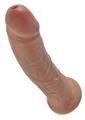 King Cock Dildo 8In - Caramel