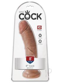 King Cock Dildo 8In - Caramel