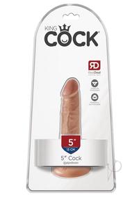 King Cock Dildo 5In - Caramel
