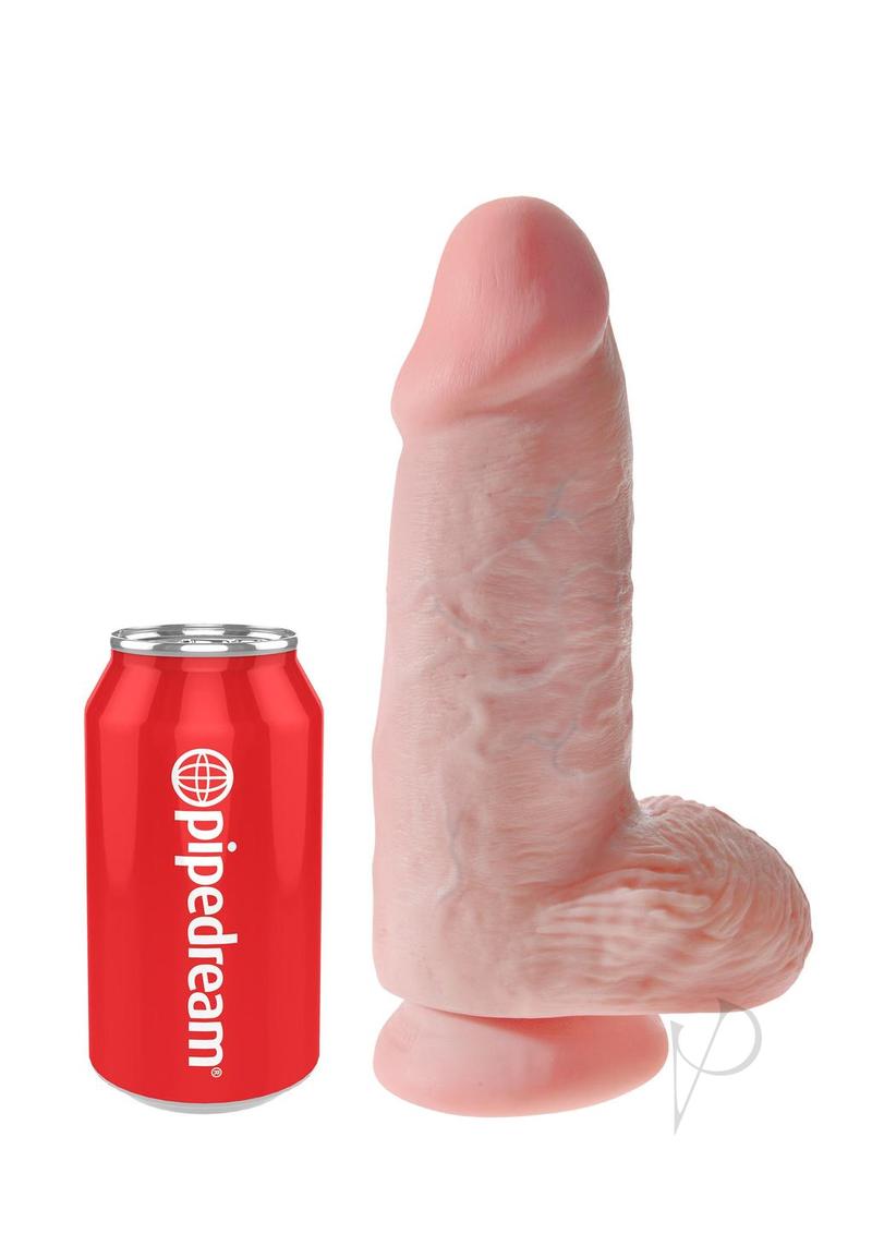 King Cock Chubby Dildo 9In - Vanilla